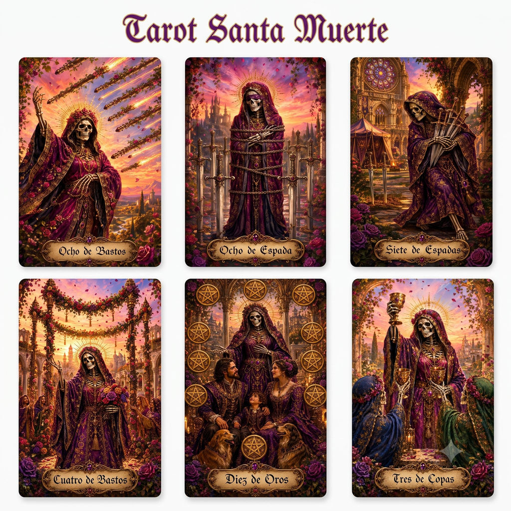 Tarot Santa Muerte - 78 Arcanos Rider
