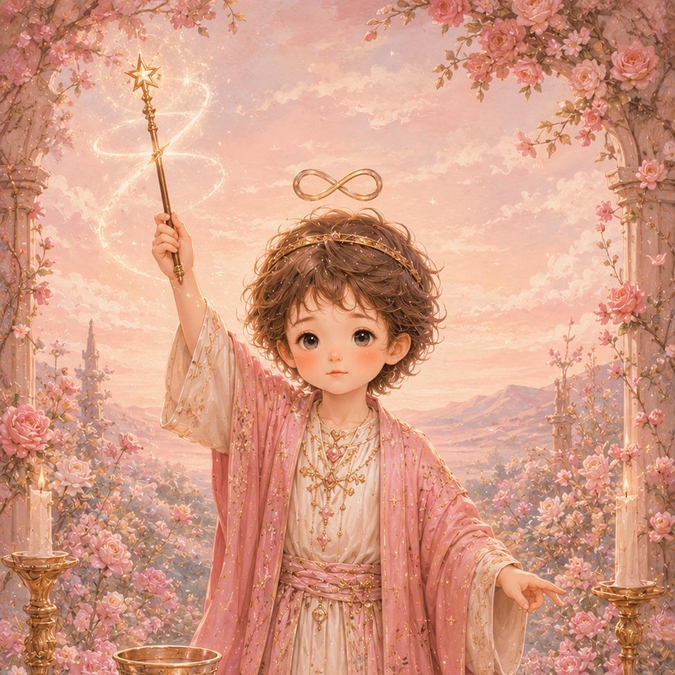 Tarot Dulce Pink - 78 Arcanos Rider