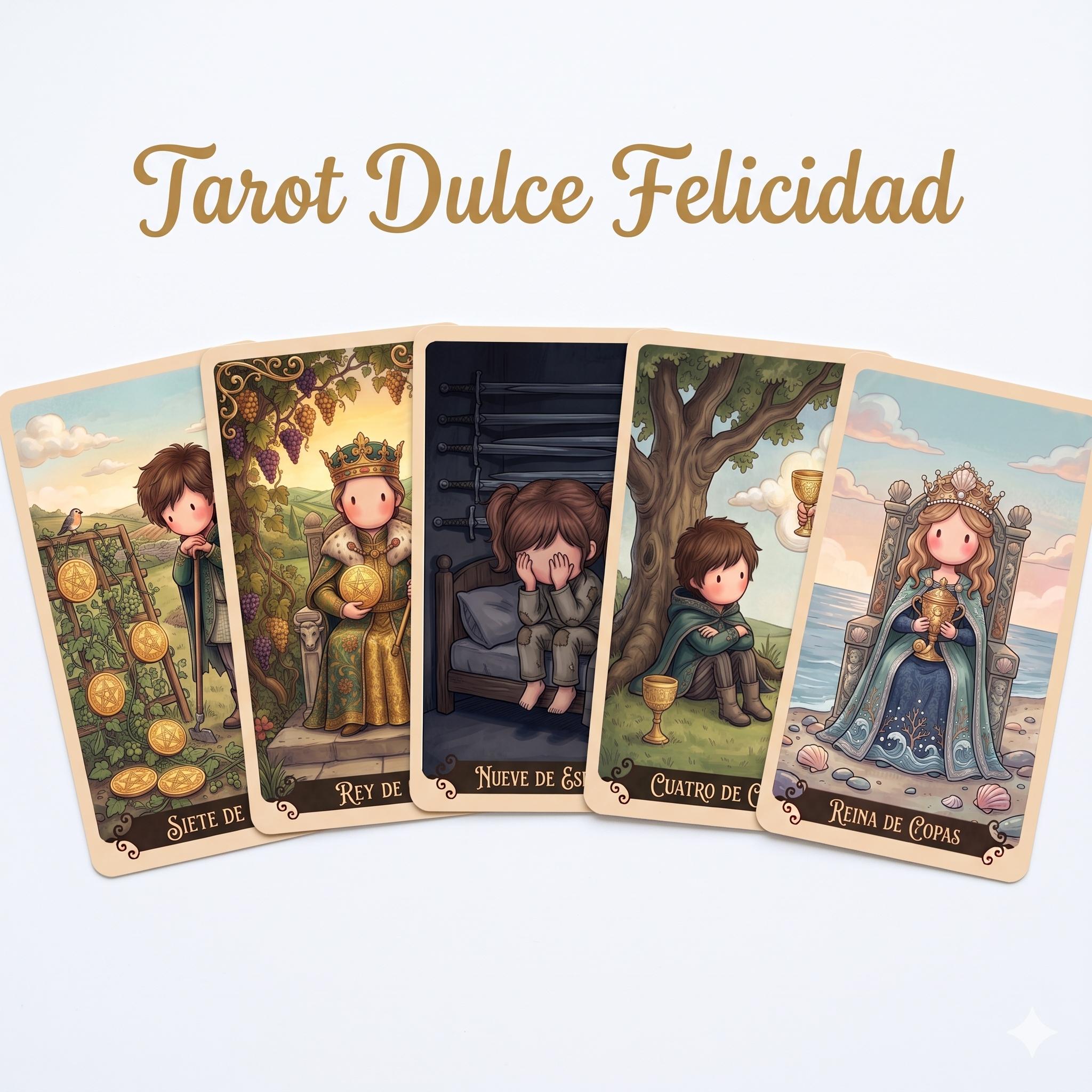 Tarot Dulce Felicidad - 78 Arcanos Rider