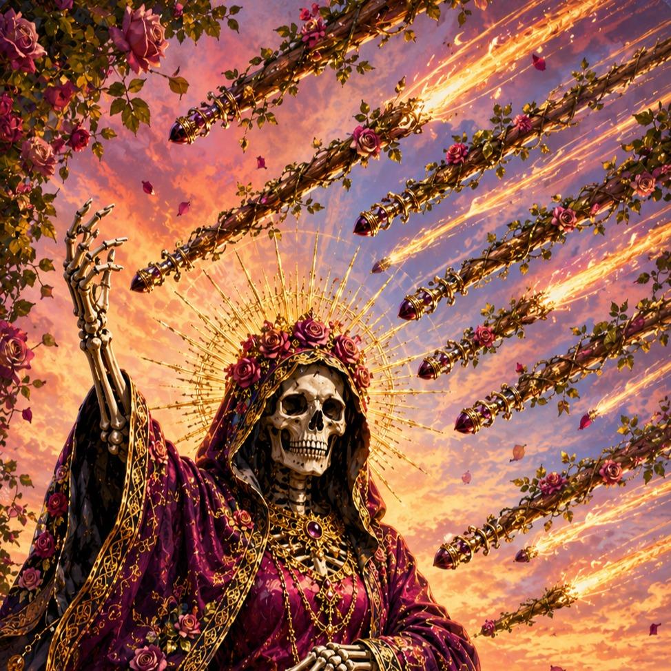 Tarot Santa Muerte - 78 Arcanos Rider