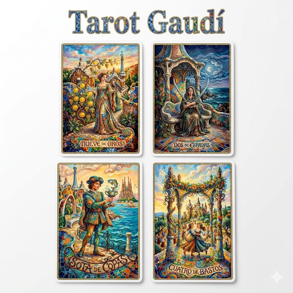 Tarot Gaudí - 78 Arcanos Rider