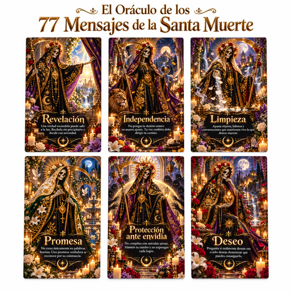 El Oráculo de los 77 Mensajes de la Santa Muerte