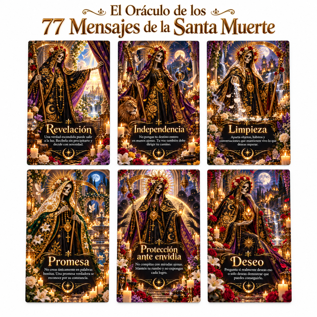 El Oráculo de los 77 Mensajes de la Santa Muerte