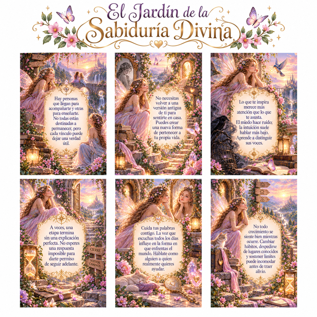 Oráculo El Jardín de la Sabiduría Divina - 60 mensajes
