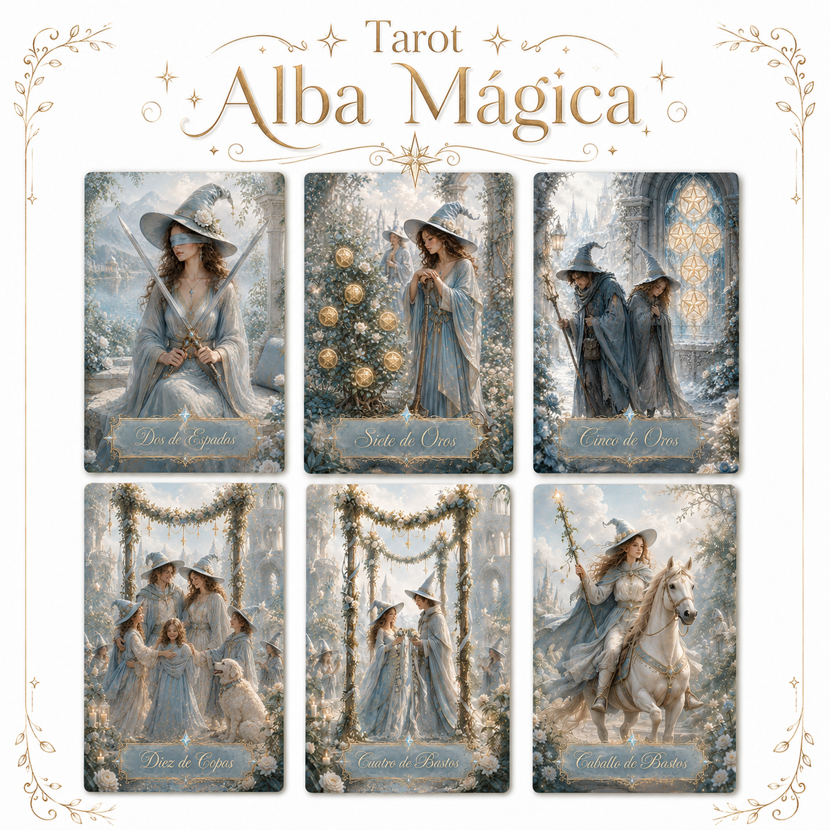 Tarot Alba Mágica - 78 Arcanos Rider