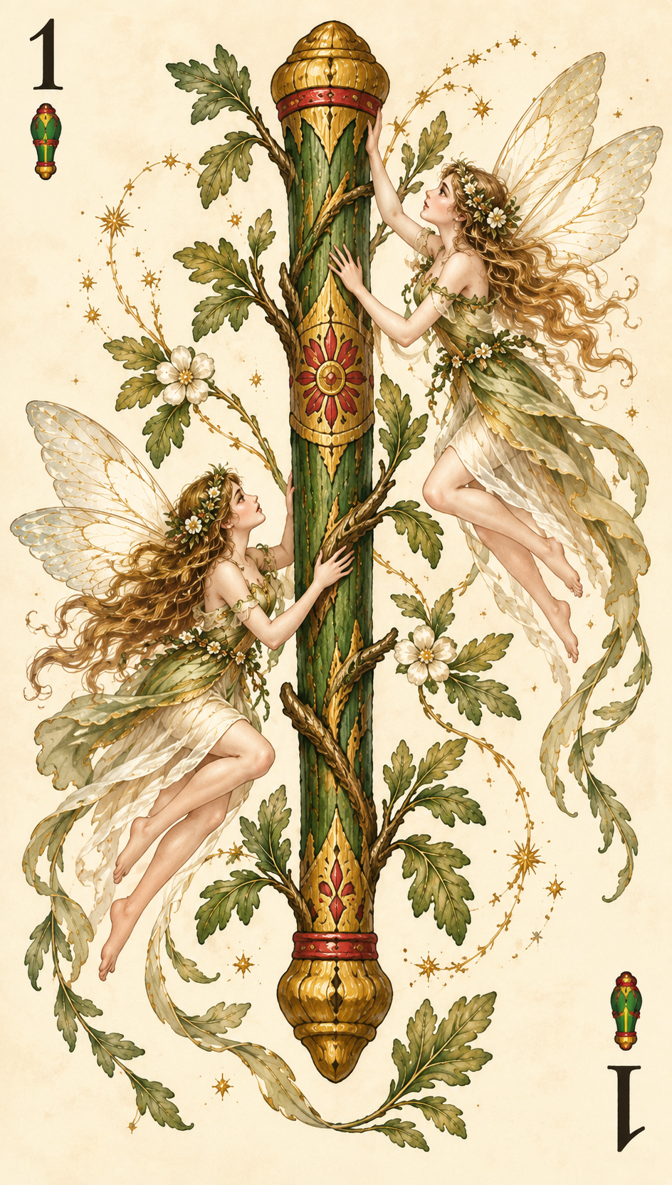 Baraja Española Hadas - Tarot