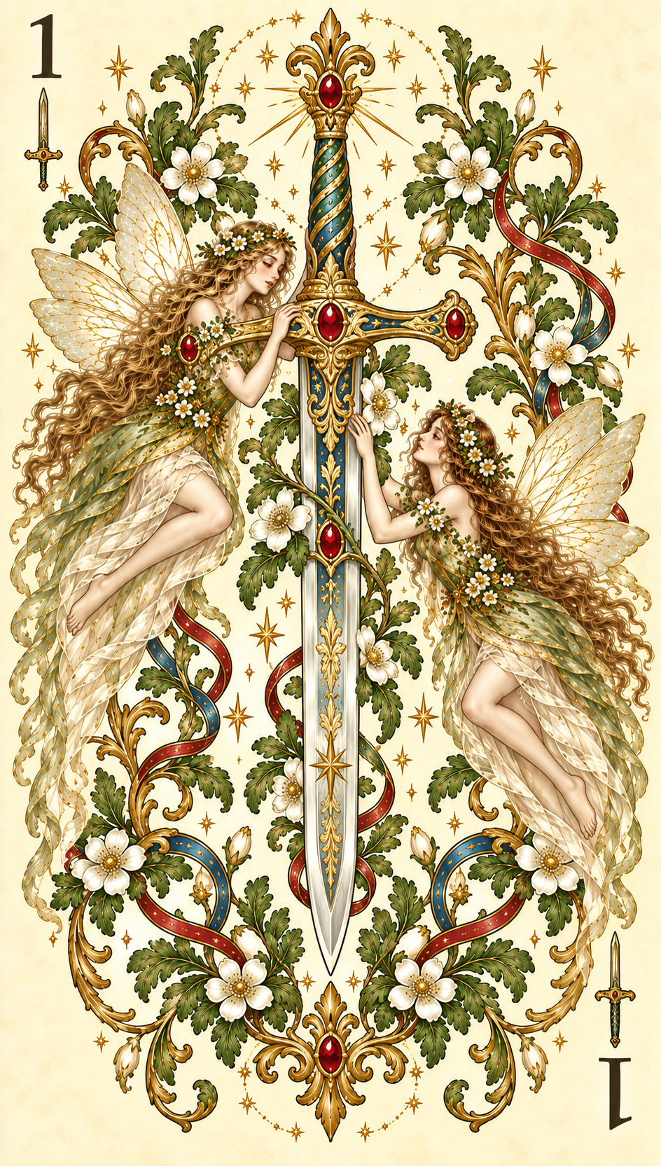Baraja Española Hadas - Tarot