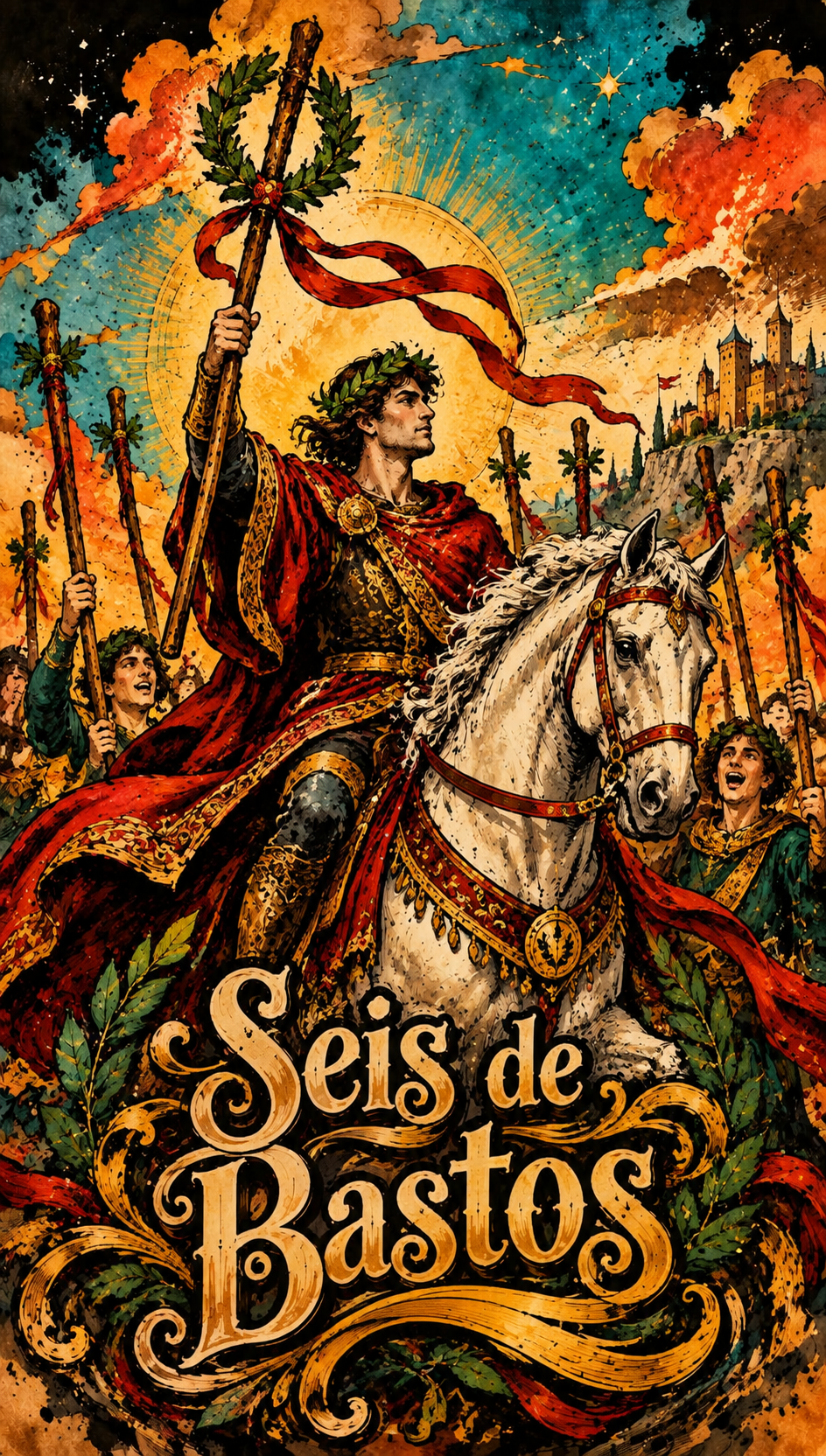 Tarot Cielos de Oro - 78 Arcanos Rider