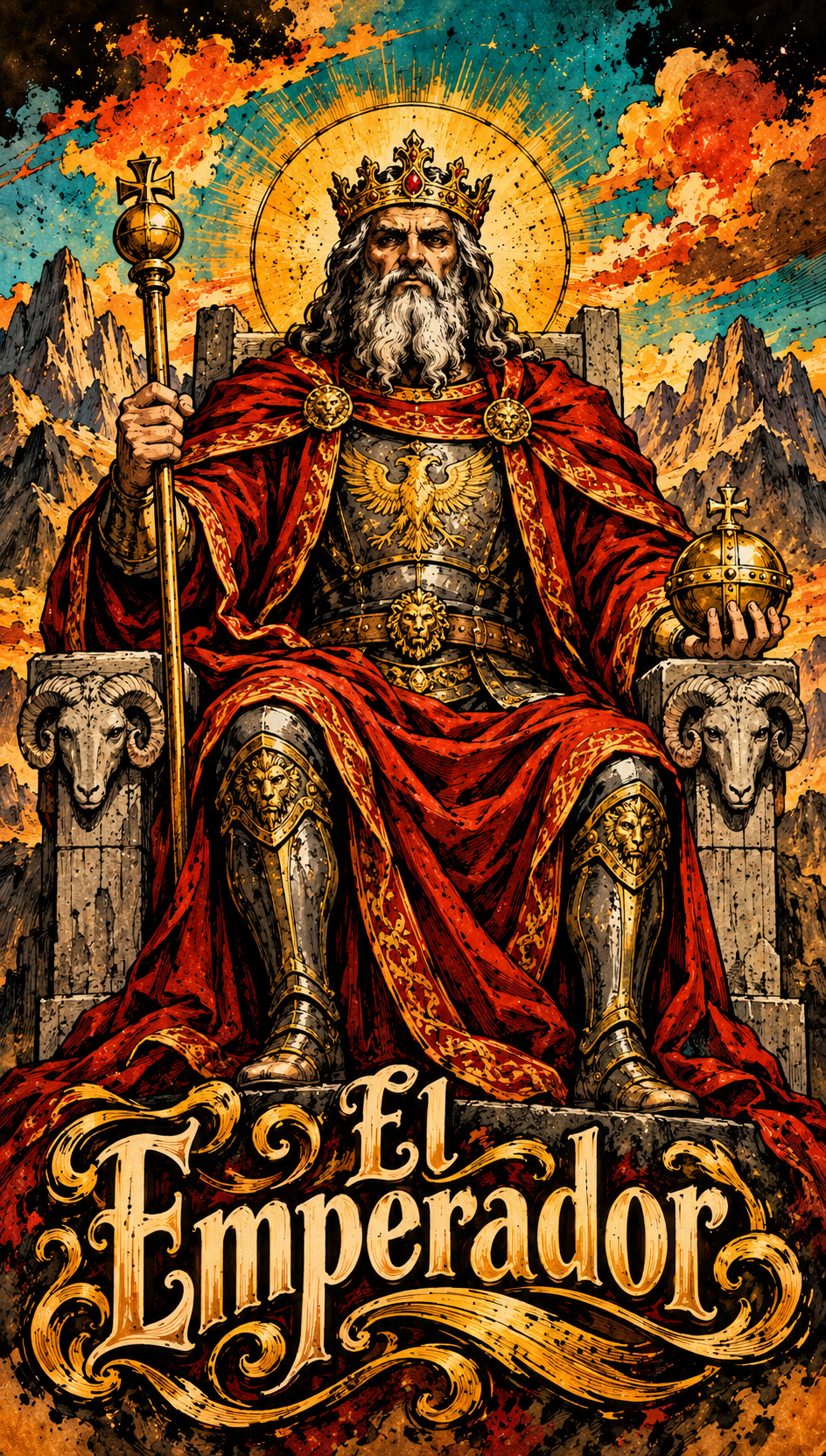Tarot Cielos de Oro - 78 Arcanos Rider