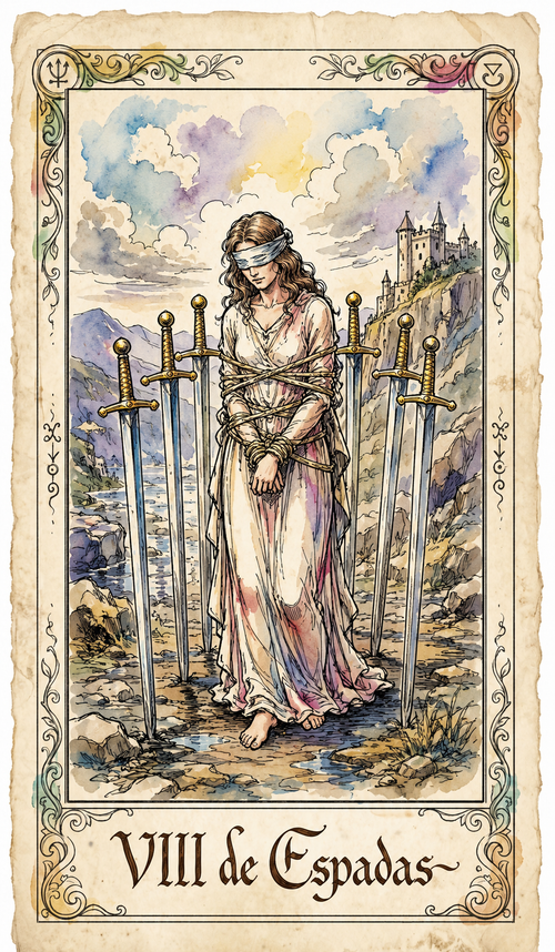 Tarot Acuarela Vibrante - 78 Arcanos Rider