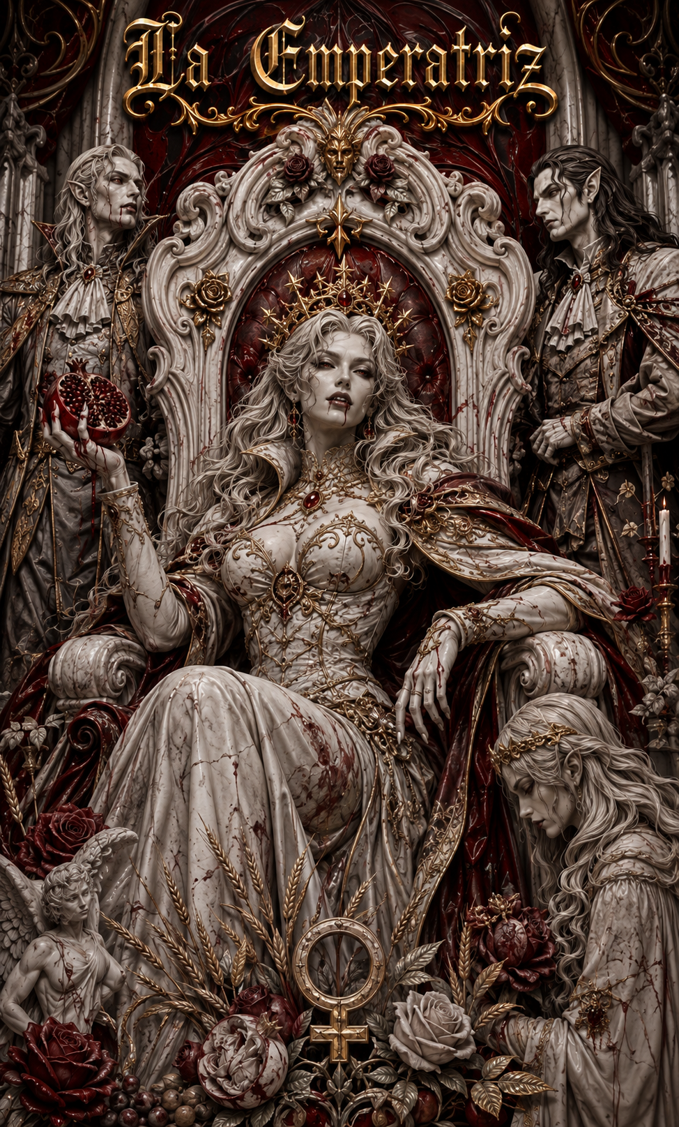 Tarot Arcanos de Sangre y Piedra - Vampiros