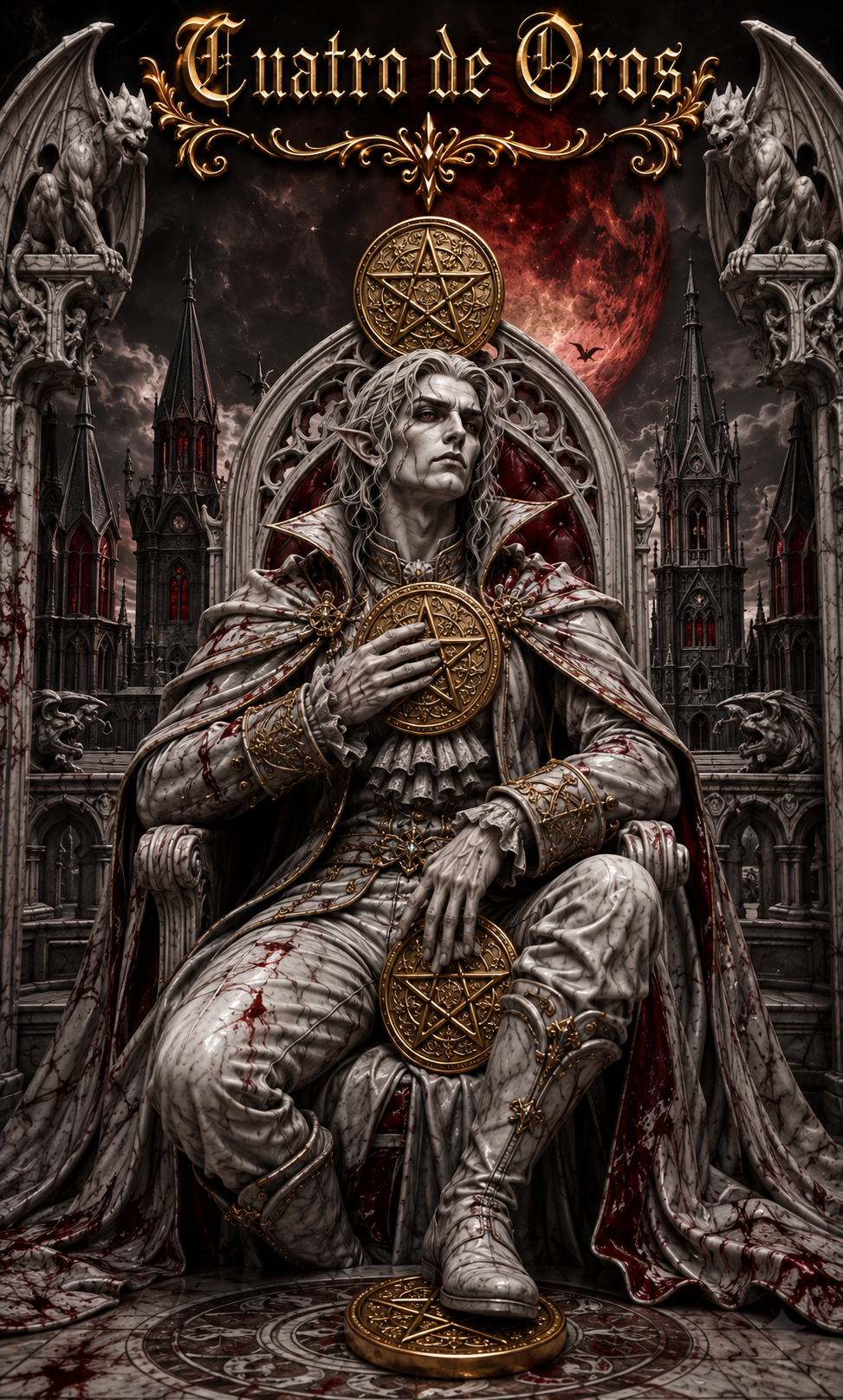 Tarot Arcanos de Sangre y Piedra - Vampiros