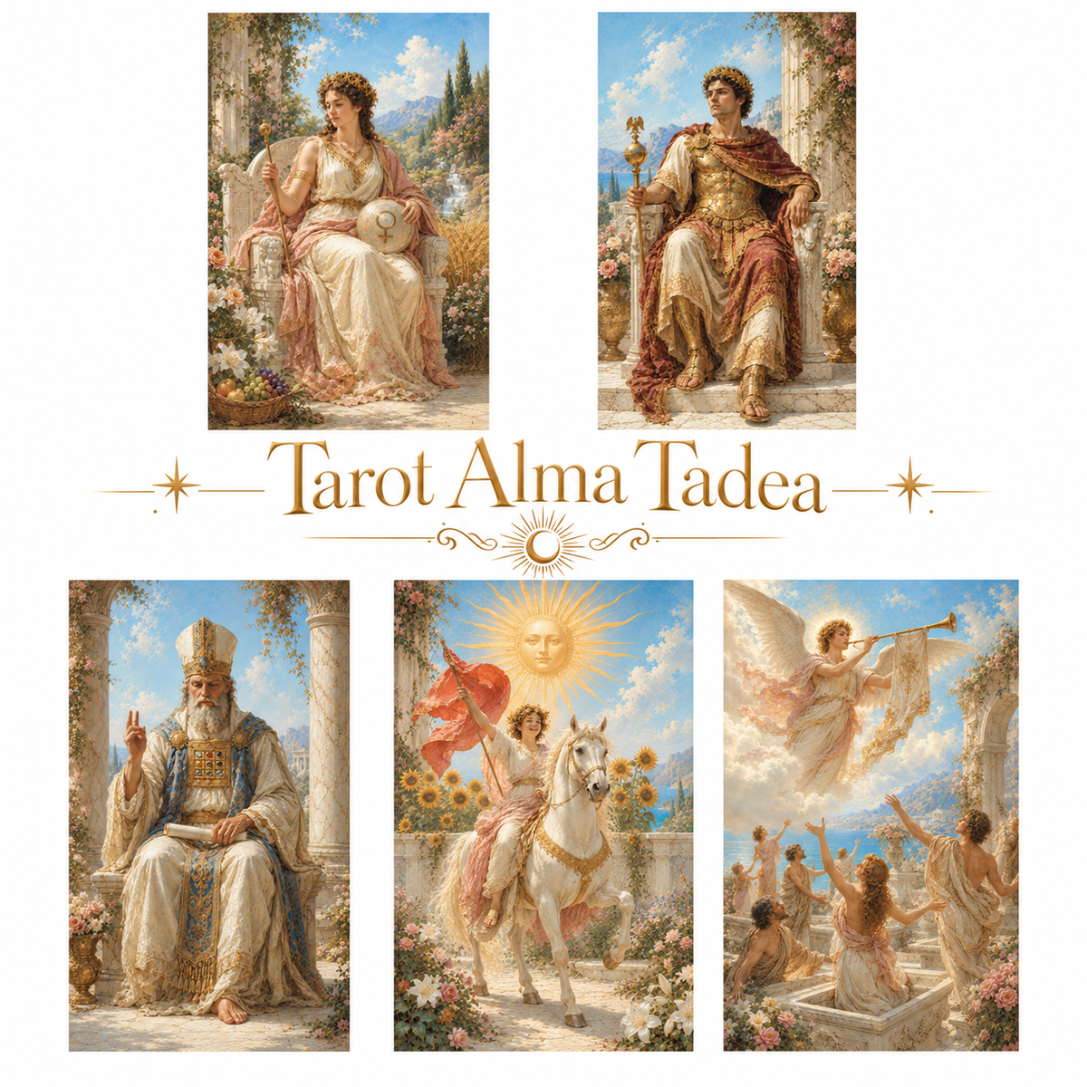 Tarot Alma Tadea - 78 Arcanos Rider