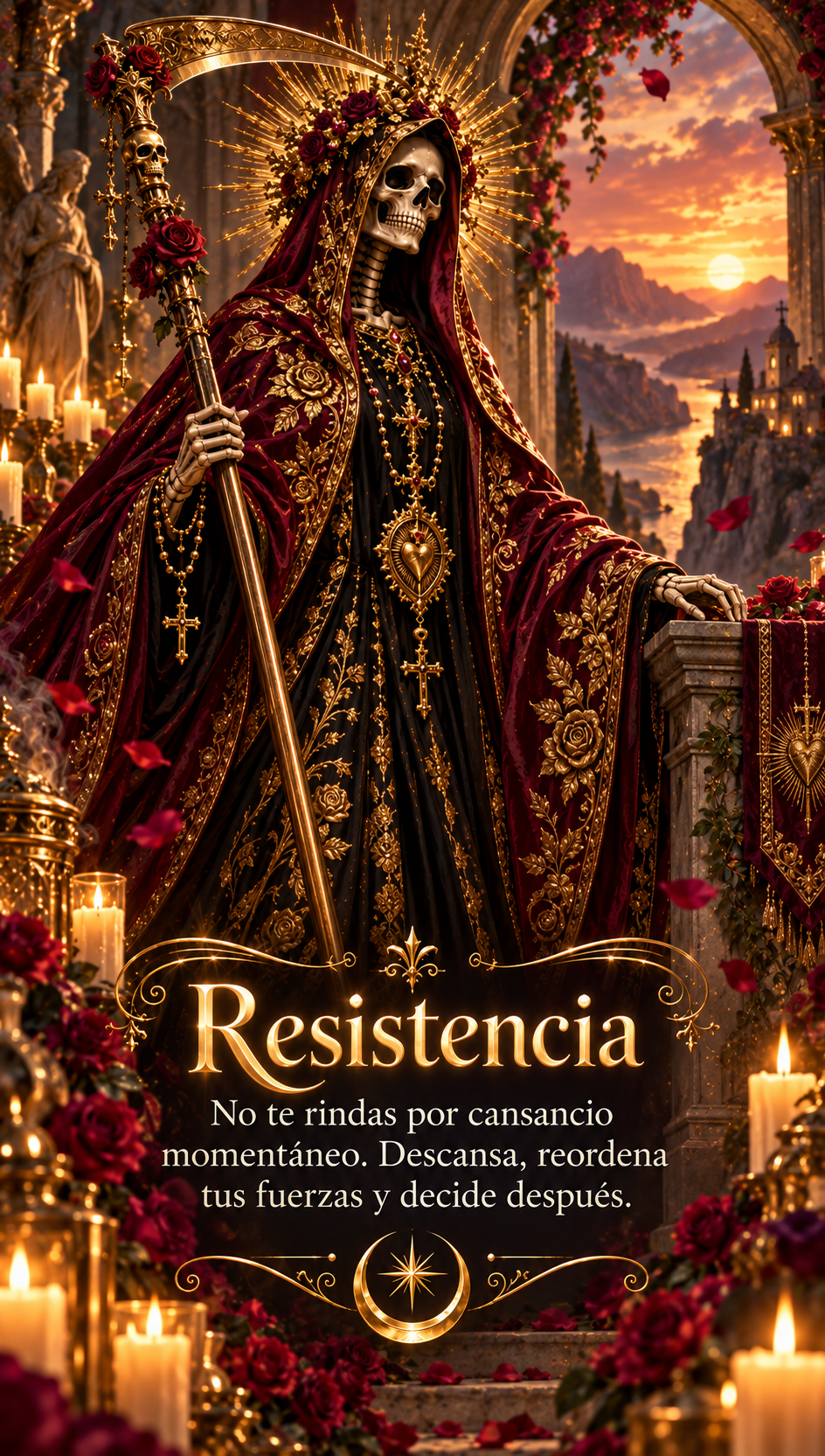 El Oráculo de los 77 Mensajes de la Santa Muerte