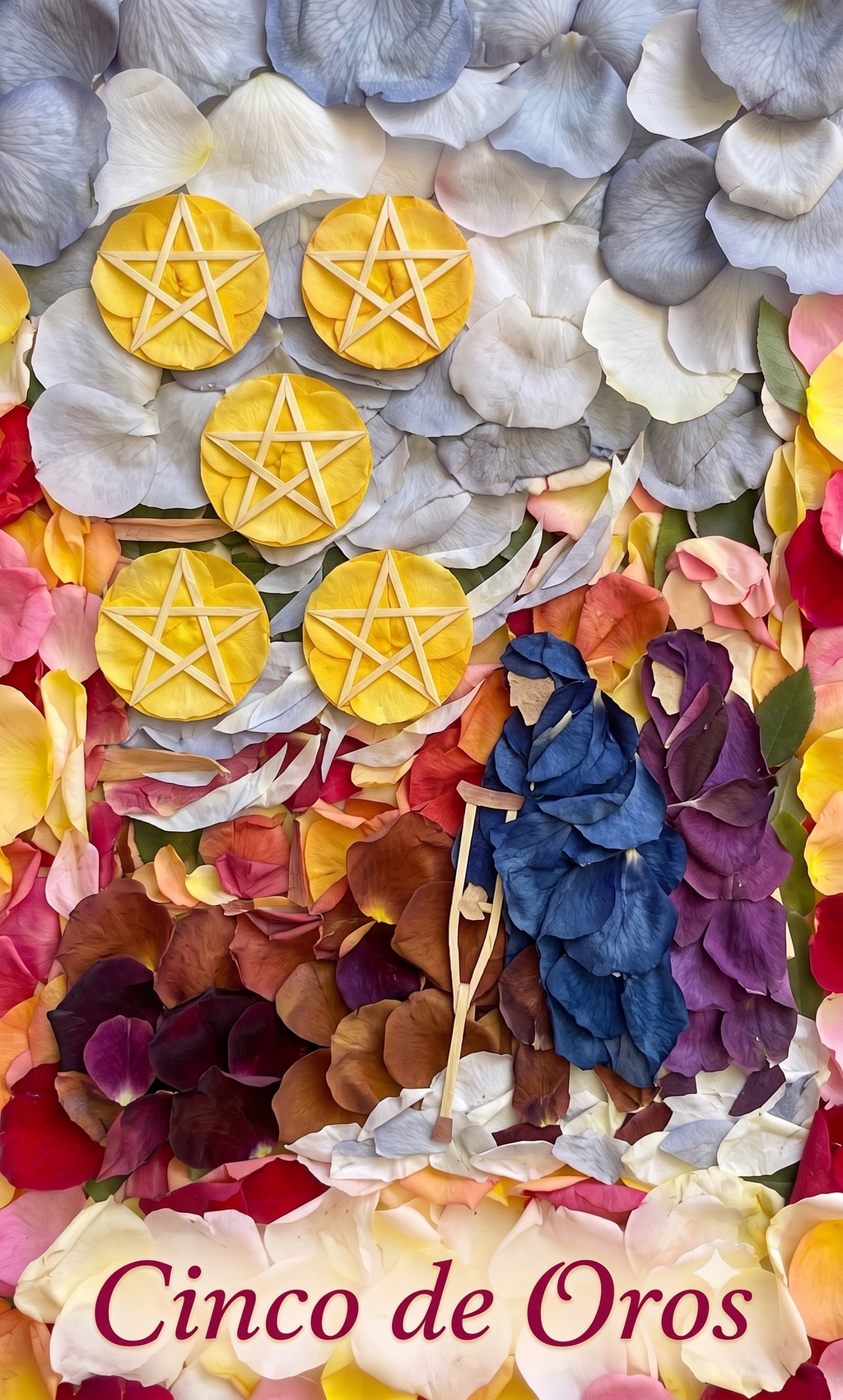 Tarot Lluvia de Pétalos - 78 Arcanos Rider