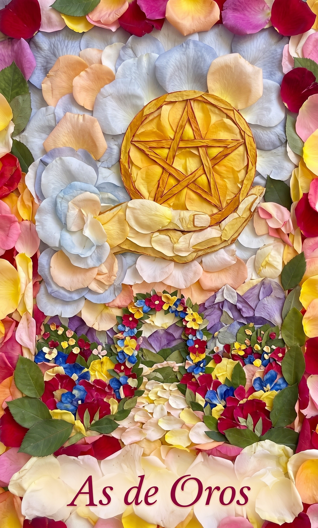 Tarot Lluvia de Pétalos - 78 Arcanos Rider