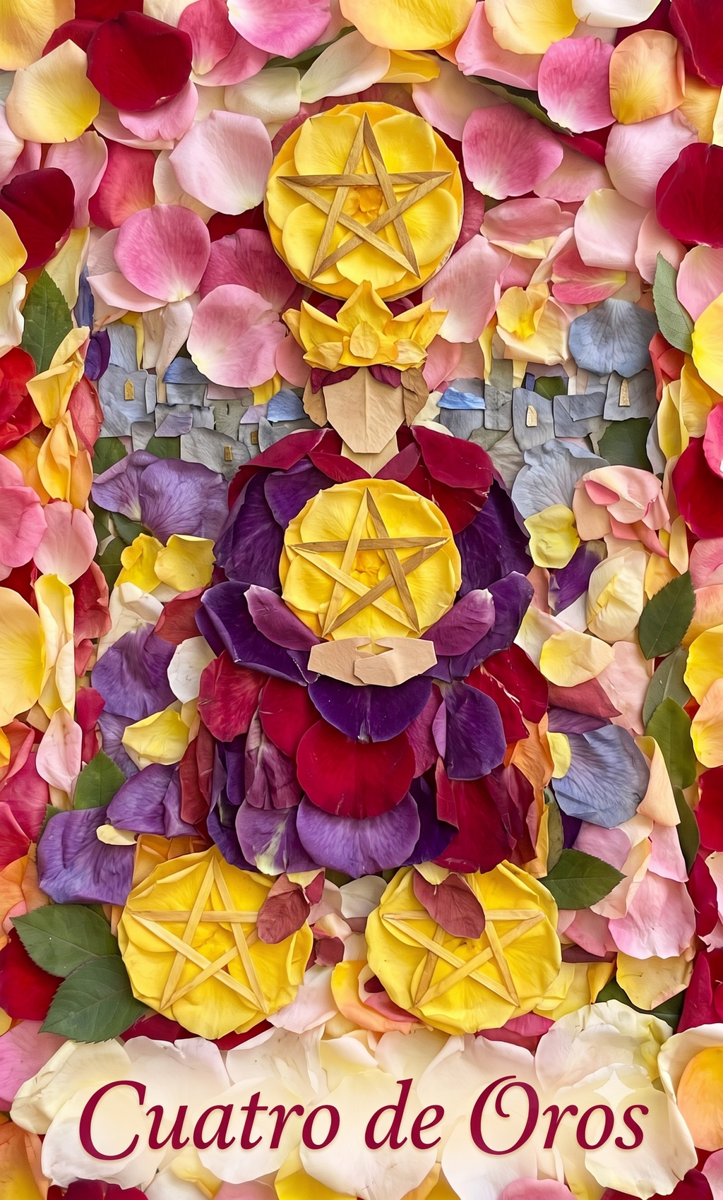 Tarot Lluvia de Pétalos - 78 Arcanos Rider
