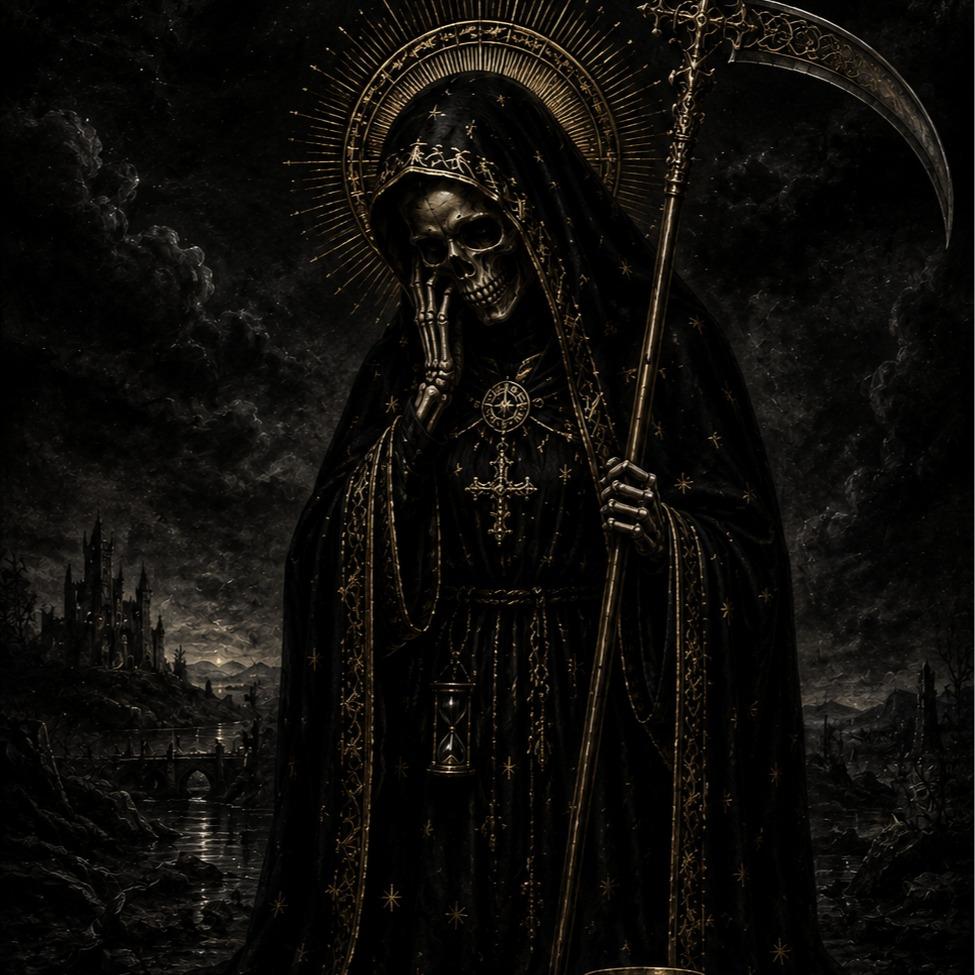 Tarot Místico Santa Muerte - 78 Arcanos Rider