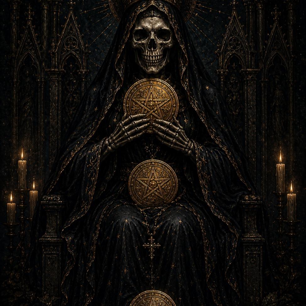 Tarot Místico Santa Muerte - 78 Arcanos Rider