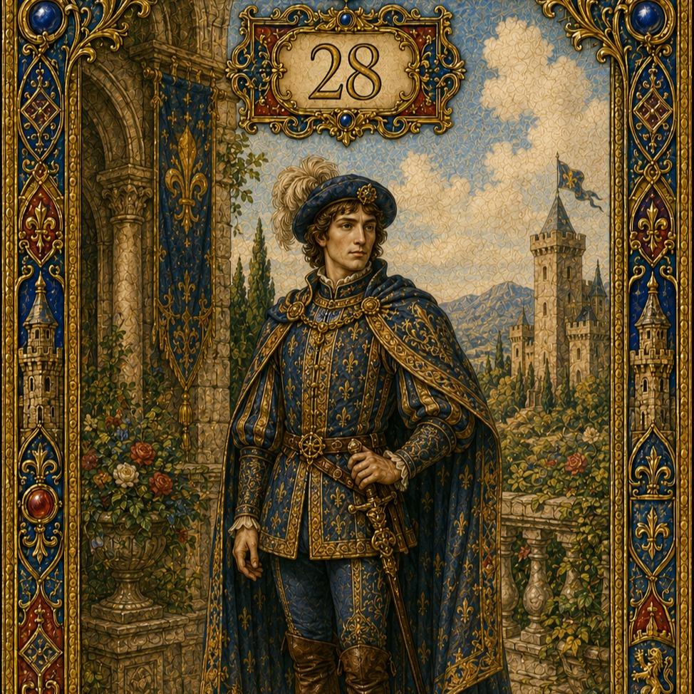 Oráculo Lenormand Medieval Ampliado a 90 Arquetipos Atemporales - por F. Santos