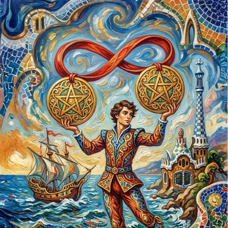 Tarot Gaudí - 78 Arcanos Rider