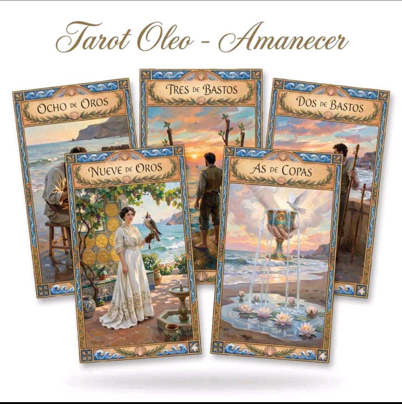 Tarot Artístico Amanecer - 78 Arcanos Rider